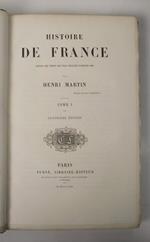 Histoire de France depuis les temps plus reculés jusqùan 1789