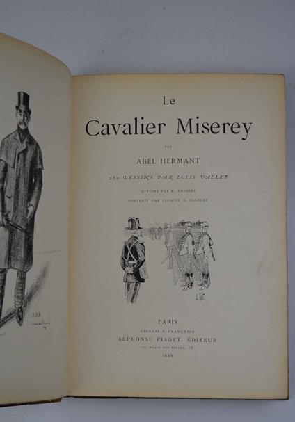 Le cavalier Miserey - Abel Hermant - copertina