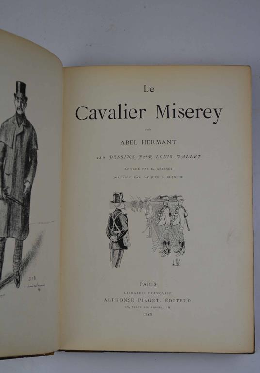 Le cavalier Miserey - Abel Hermant - copertina