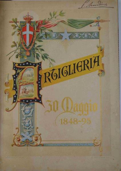 Artiglieria. 1848-95 - copertina