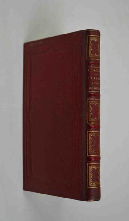 Italie, Sicile, Boheme. Notes de voyage - Auguste Laugel - copertina