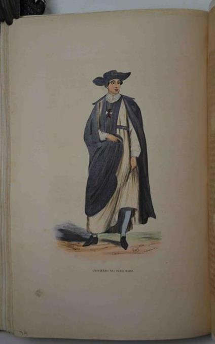 Descrizione storica degli Ordini Religiosi compilata sulle opere di Bonanni, D'Helyot, dell'ab. Tiron ed altre sì edite che inedite - Luigi Cibrario - copertina