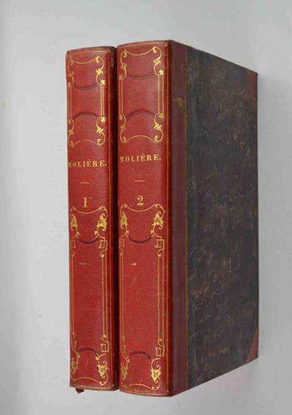 Oeuvres. précédées d'une notice sur la vie et ses ouvrages par Sainte-Beuve. - Molière - copertina