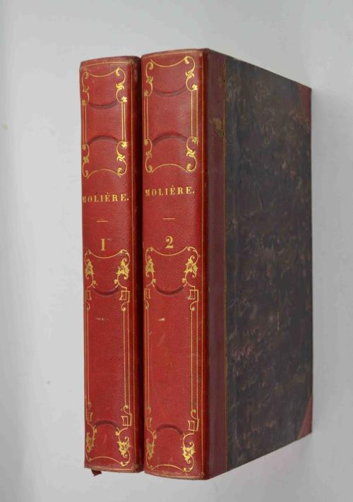 Oeuvres. précédées d'une notice sur la vie et ses ouvrages par Sainte-Beuve. - Molière - copertina