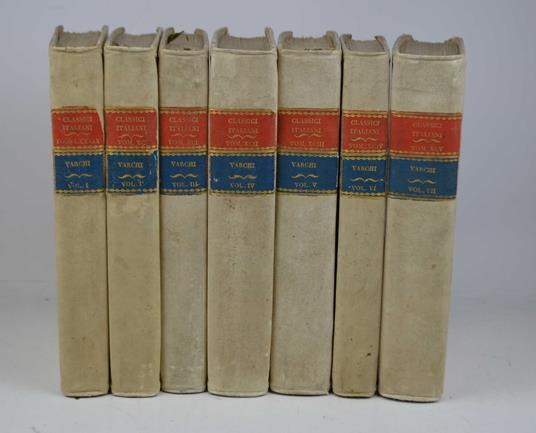 Opere - Benedetto Varchi - copertina