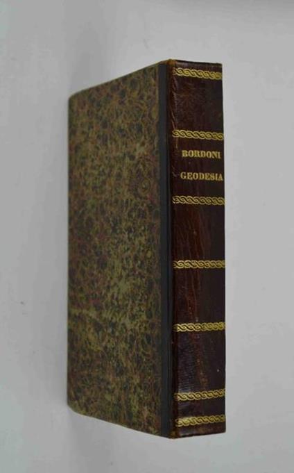 Trattato di geodesia elementare - Antonio Bordoni - copertina