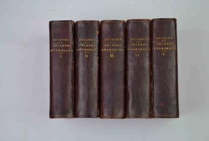 Orlando innamorato… rifatto da Francesco Berni - Matteo M. Boiardo - copertina