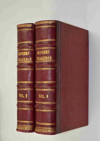 Tragedie - Vittorio Alfieri - copertina