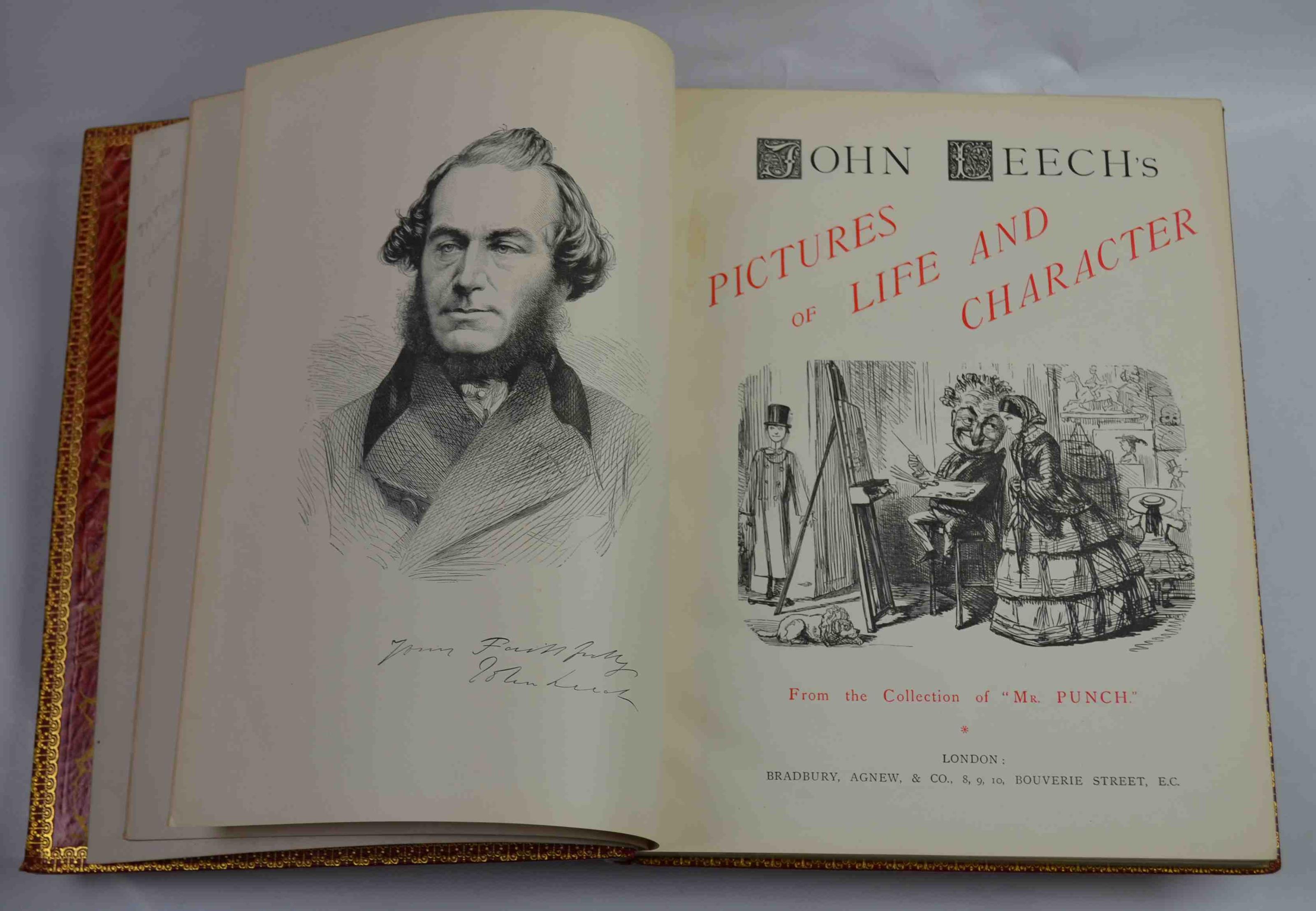 John Leech's Pisctures of Life and Character. From the collection of "Mr. Punch."
