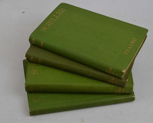 Teatro - Friedrich Schiller - copertina