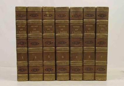 Oeuvres. avec des commentaires par J.L. Geoffroy - Jean Racine - copertina