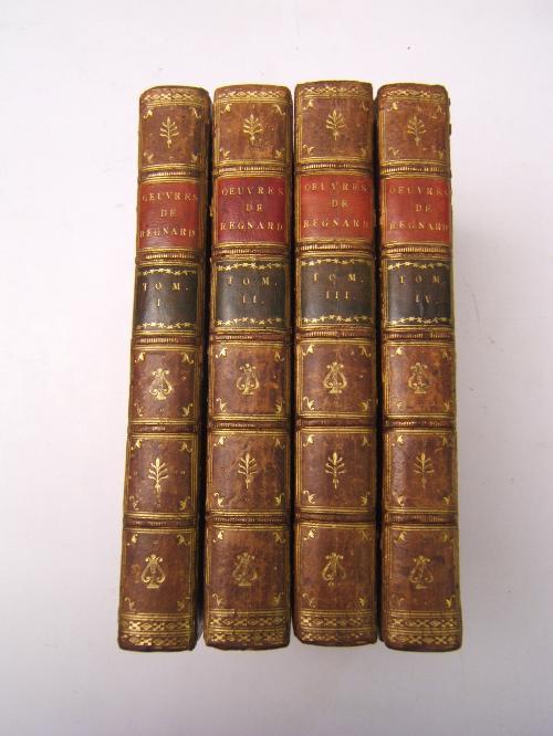 Oeuvres… avec des avertissemens et des remarques sur chaque pièce par M. G***. Novelle édition - Henri de Regnard - copertina