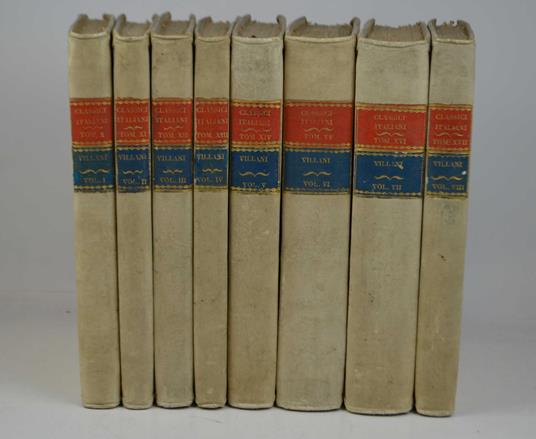 Istorie fiorentine - Giovanni Villani - copertina