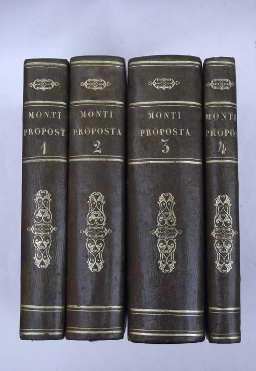 Proposta di alcune correzioni ed aggiunte al Vocabolario della Crusca - Vincenzo Monti - copertina