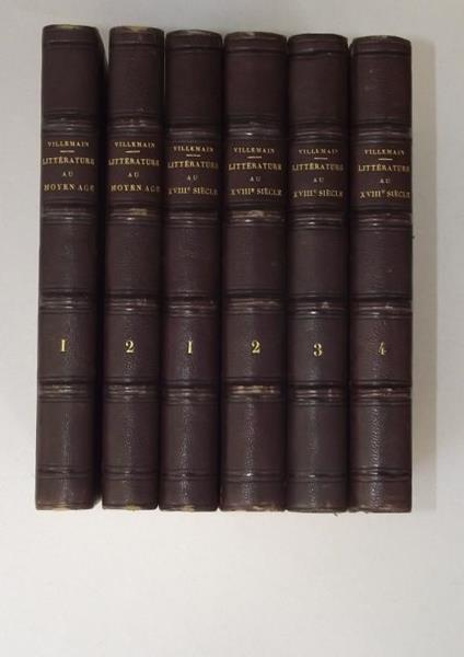 Cours de litérature francaise - Abel François Villemain - copertina