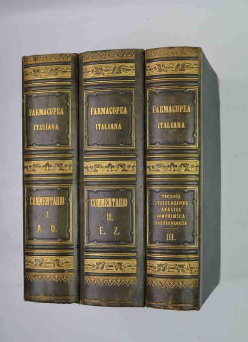 Commentario della Farmacopea italiana e dei medicamenti in generale ad uso dei Farmacisti, Medici, Veterinari e Studenti - copertina