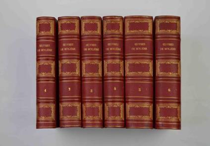 Oeuvres. avec des remarques grammaticales, des evertissemens et des observations sur chaque pièce par M. Bert. - Molière - copertina