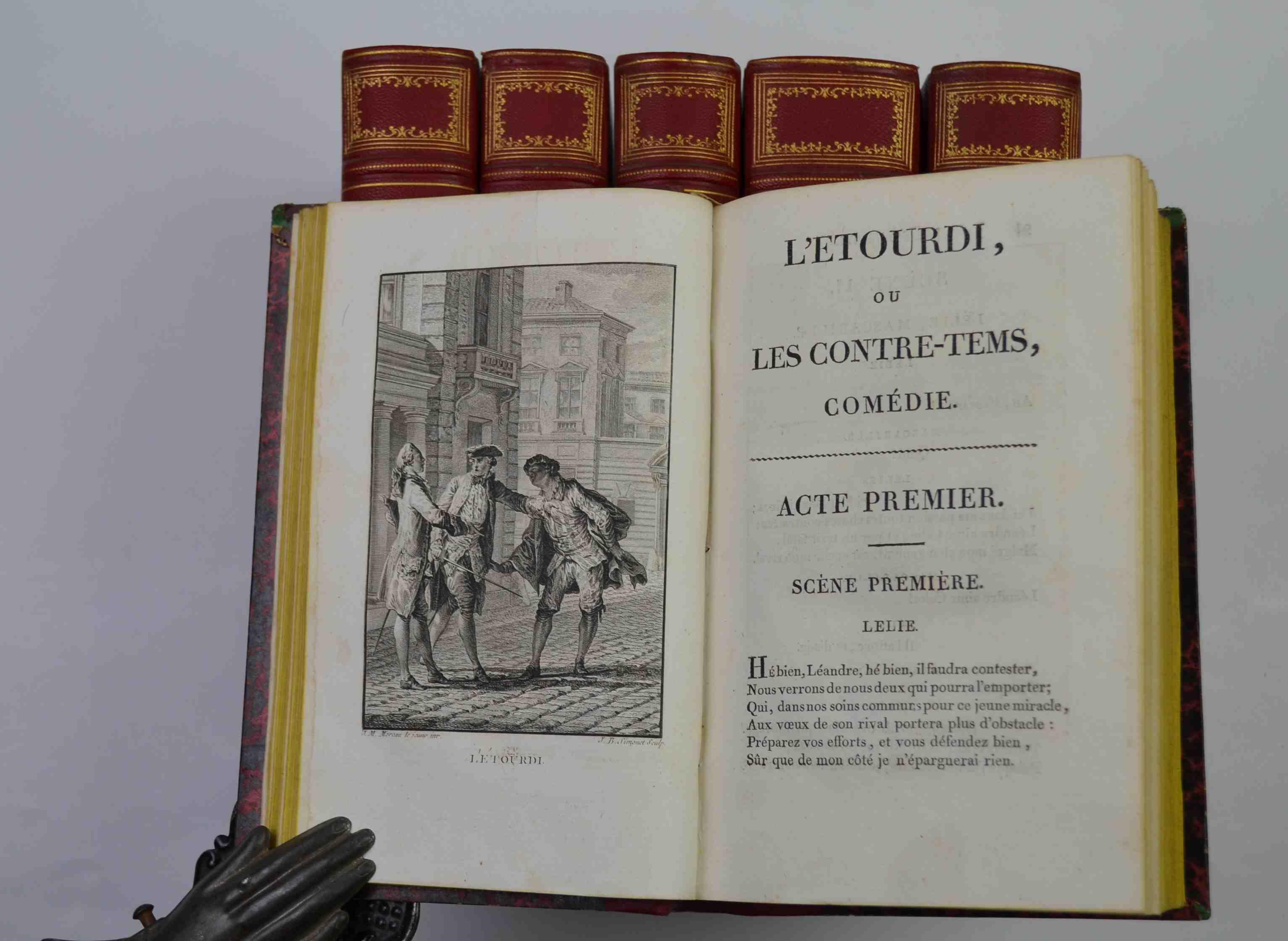 Oeuvres. avec des remarques grammaticales, des evertissemens et des observations sur chaque pièce par M. Bert.