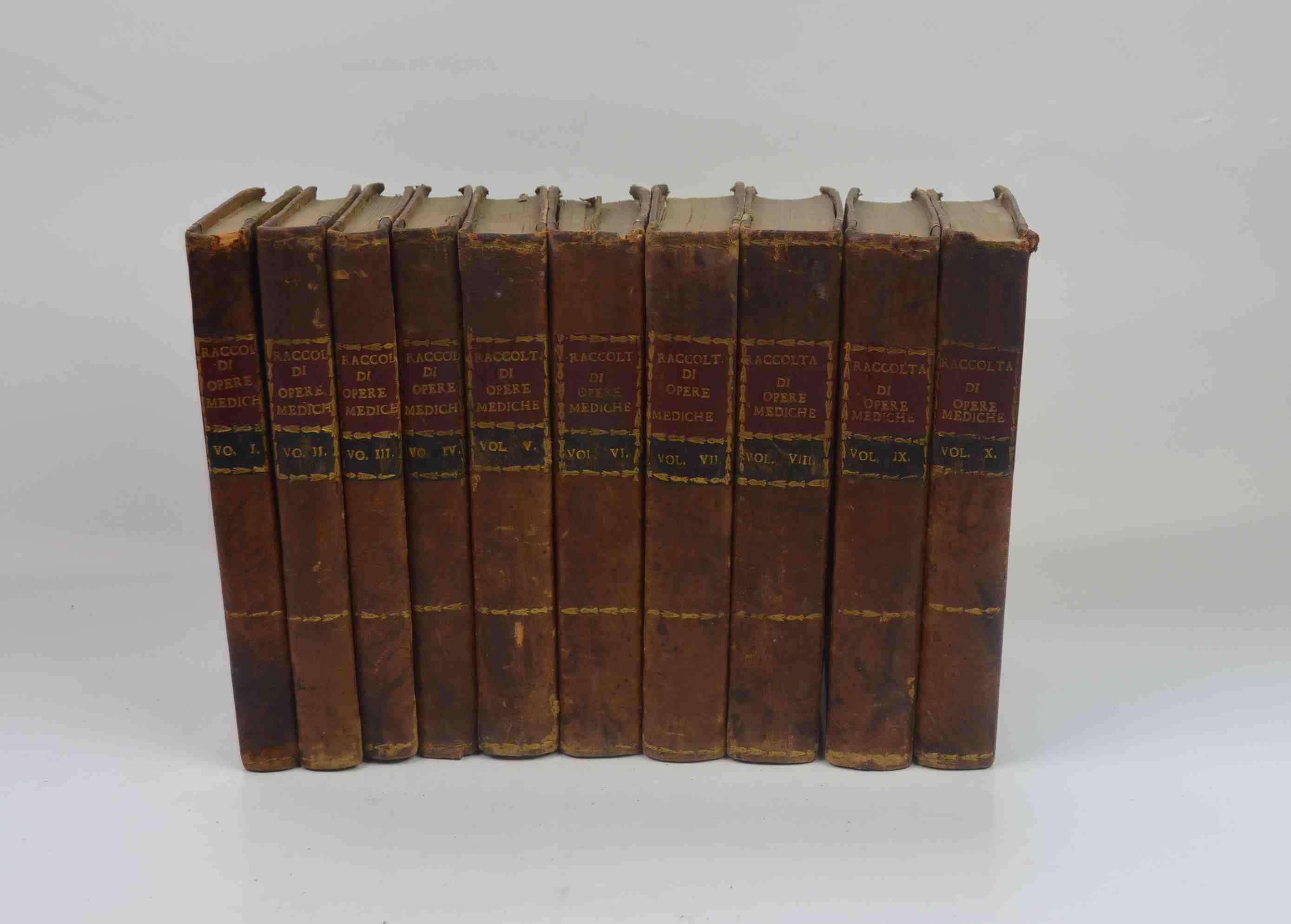 Raccolta di opere mediche moderne italiane…