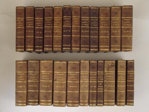 Annali d'Italia dal principio dell'era volgare sino all'anno 1750. e continuata sino à giorni nostri. Edizione nuovissima - Lodovico Antonio Muratori - copertina