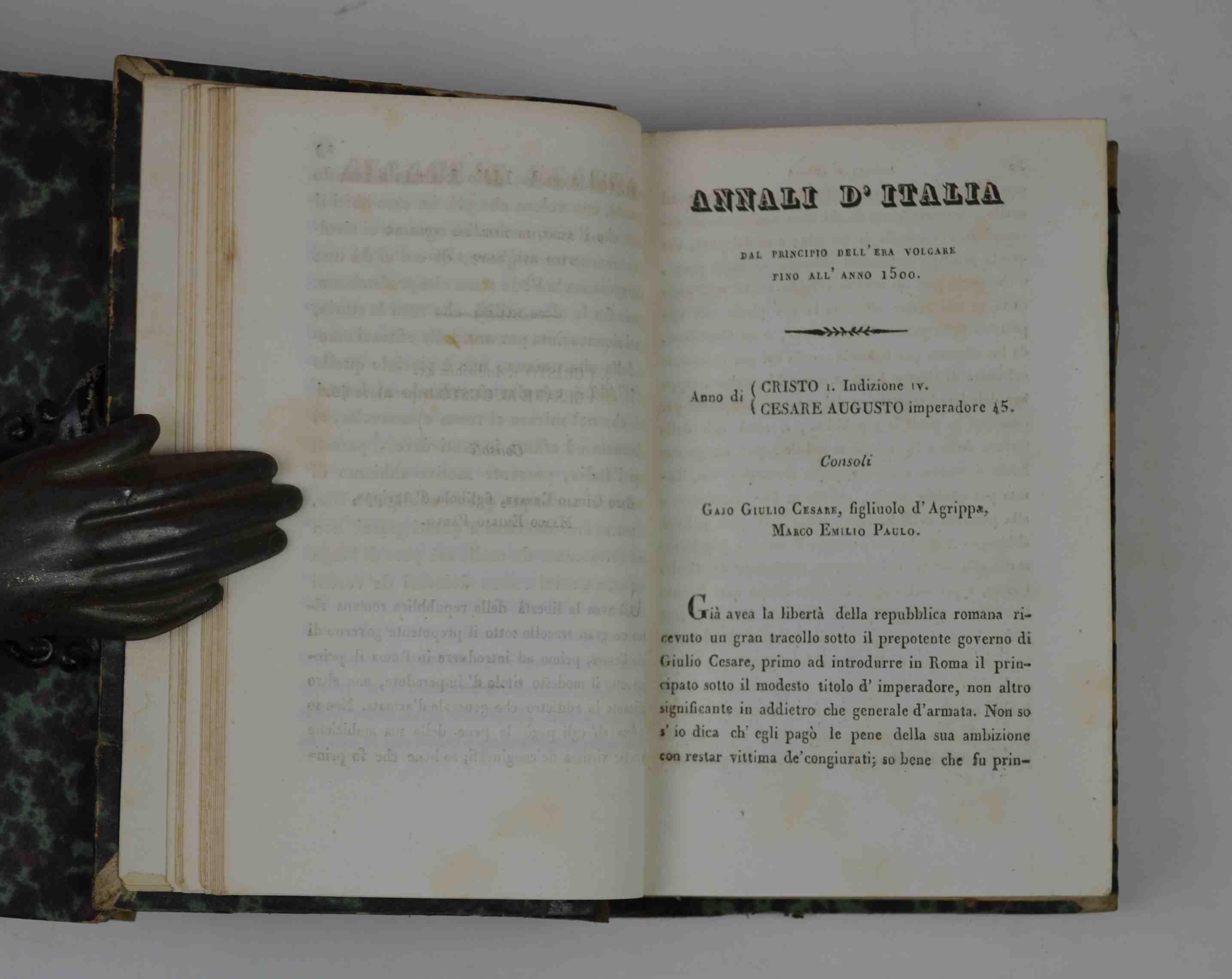 Annali d'Italia dal principio dell'era volgare sino all'anno 1750. e continuata sino à giorni nostri. Edizione nuovissima