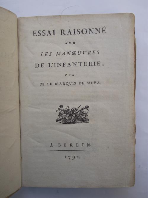 Essai raisonné sur les manoeuvres de l'infanterie. - Silva - copertina