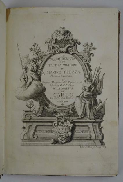 Lo squadronista o sia Tactica Militare - Marino Frezza - copertina