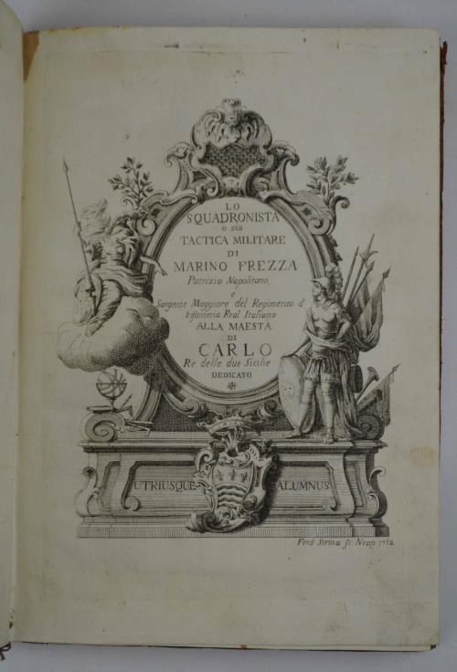 Lo squadronista o sia Tactica Militare - Marino Frezza - copertina