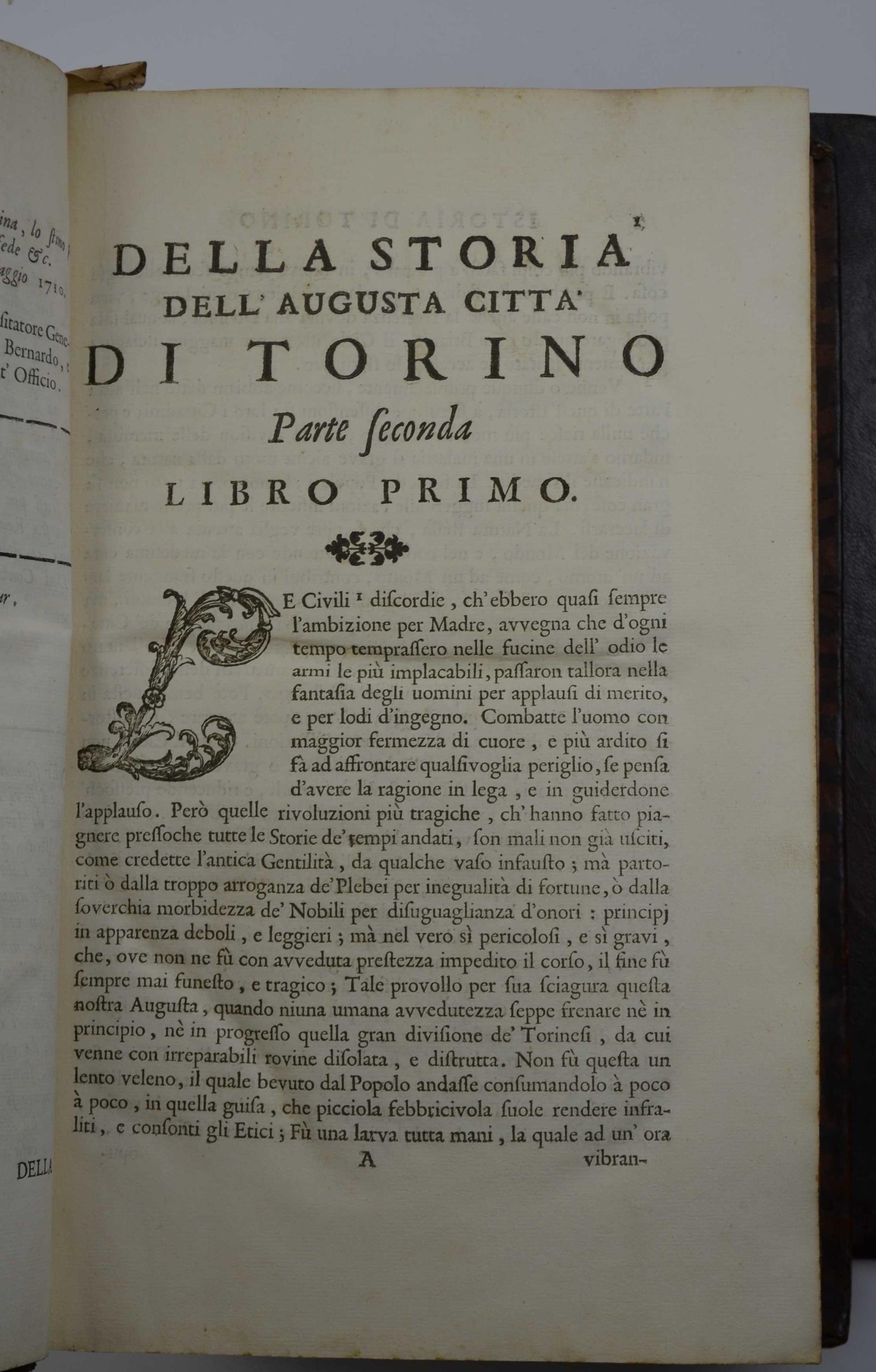 Historia dell'Augusta Città di Torino. proseguita da Gio. Pietro Giroldi Protonotario Apostolico. Consecrata a Madama Reale Maria Giovanna Battista Duchessa di Savoia, Reina di Cipro