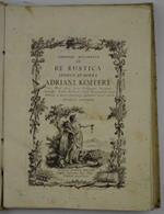 Veterum disciplina in re rustica