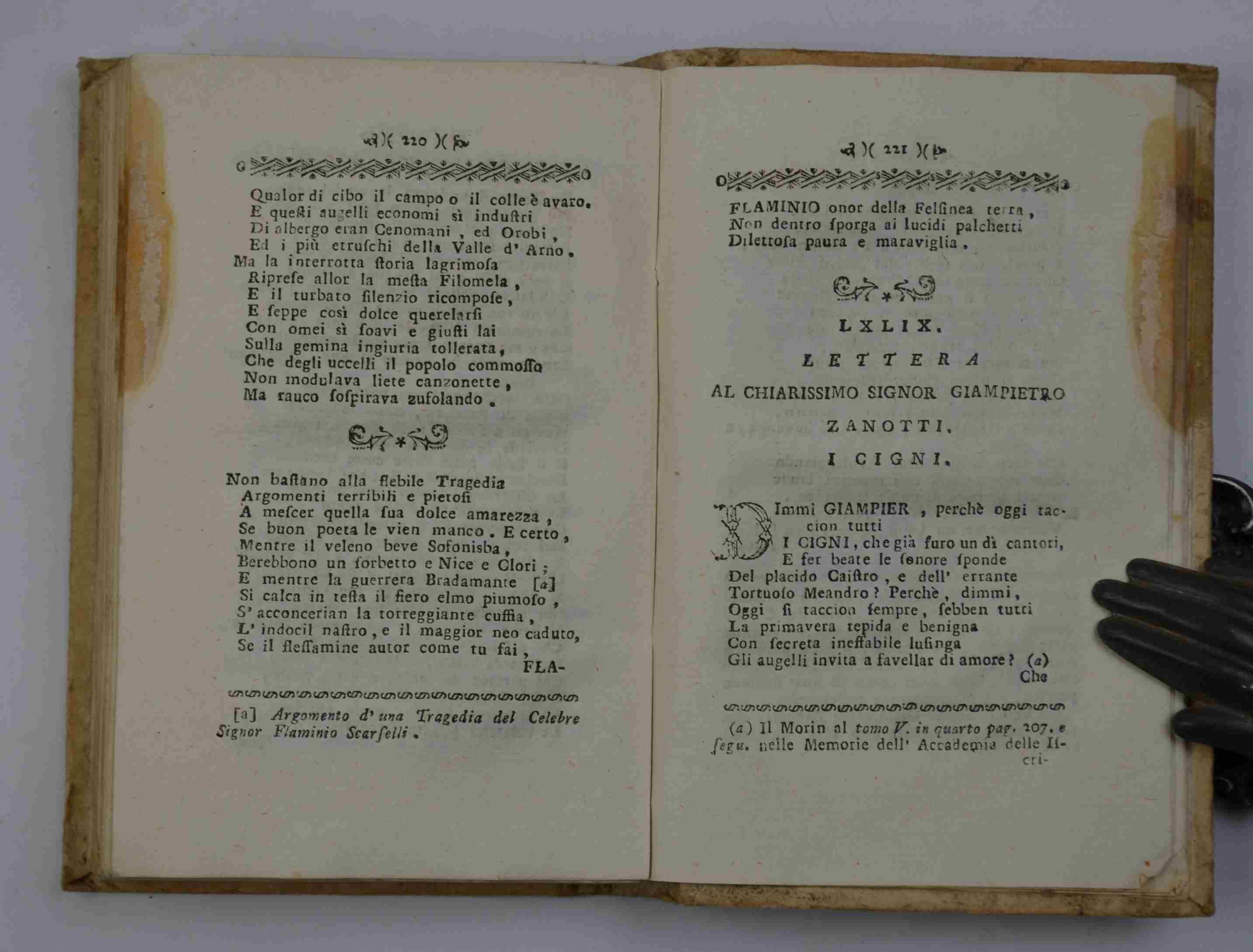 Cento favole esopiane. Dedicato al merito sommo di Sua Eccellenza la Marchesa Donna Margarita Porro Borromeo