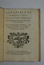 Esposizione copiosissima, e sicura di tutte le misure, e pesi comuni in Europa, in Affrica, in Asia, e in America Con il loro Ragguaglio alle Misure, e Pesi più utili, e conosciuti per facilitare il Commercio, e per uso di coloro che devono calcolarl