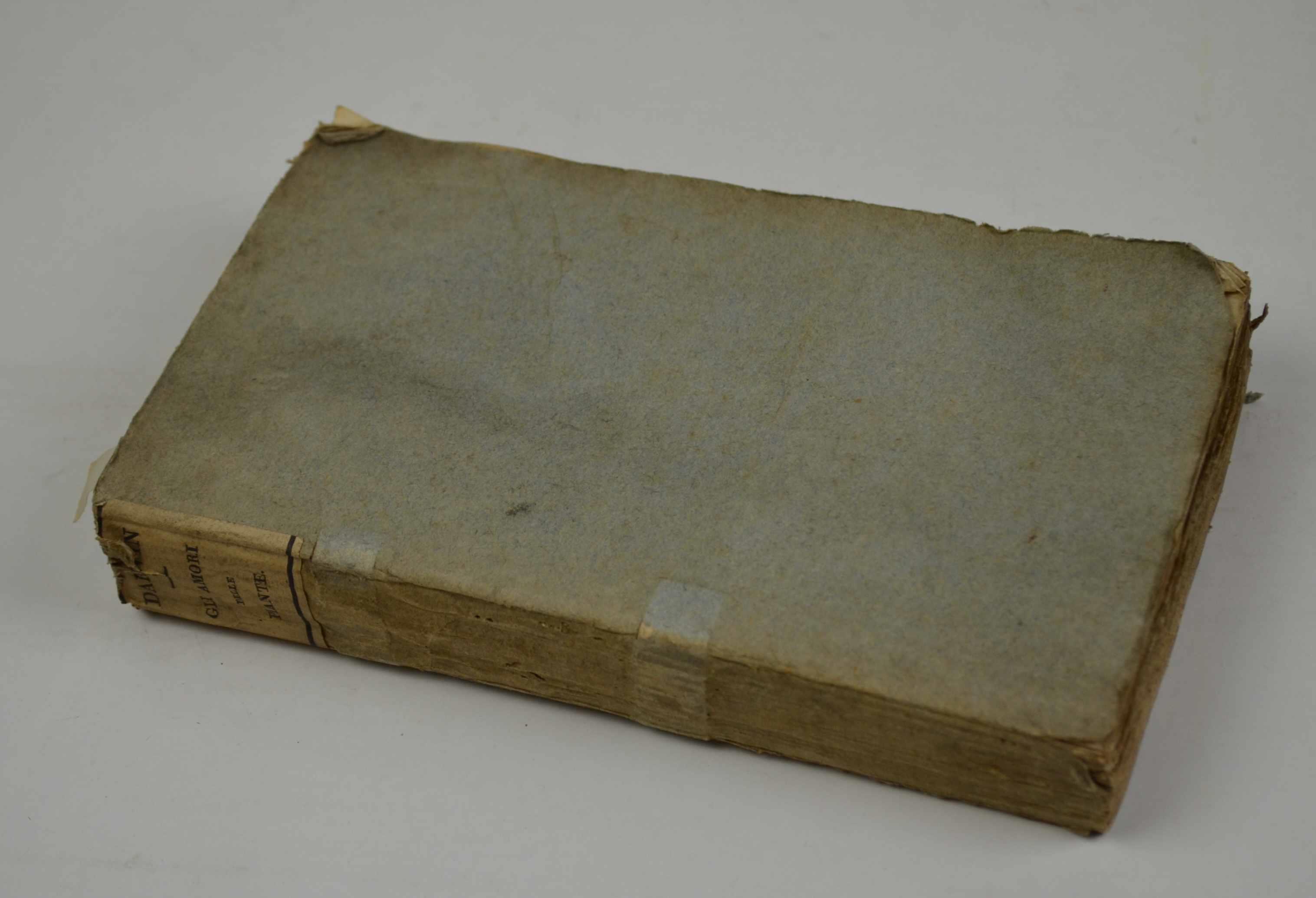 Gli Amori delle Piante. Poema con note filosofiche. Traduzione dall'originale inglese di Giovanni Gherardini medico di Milano