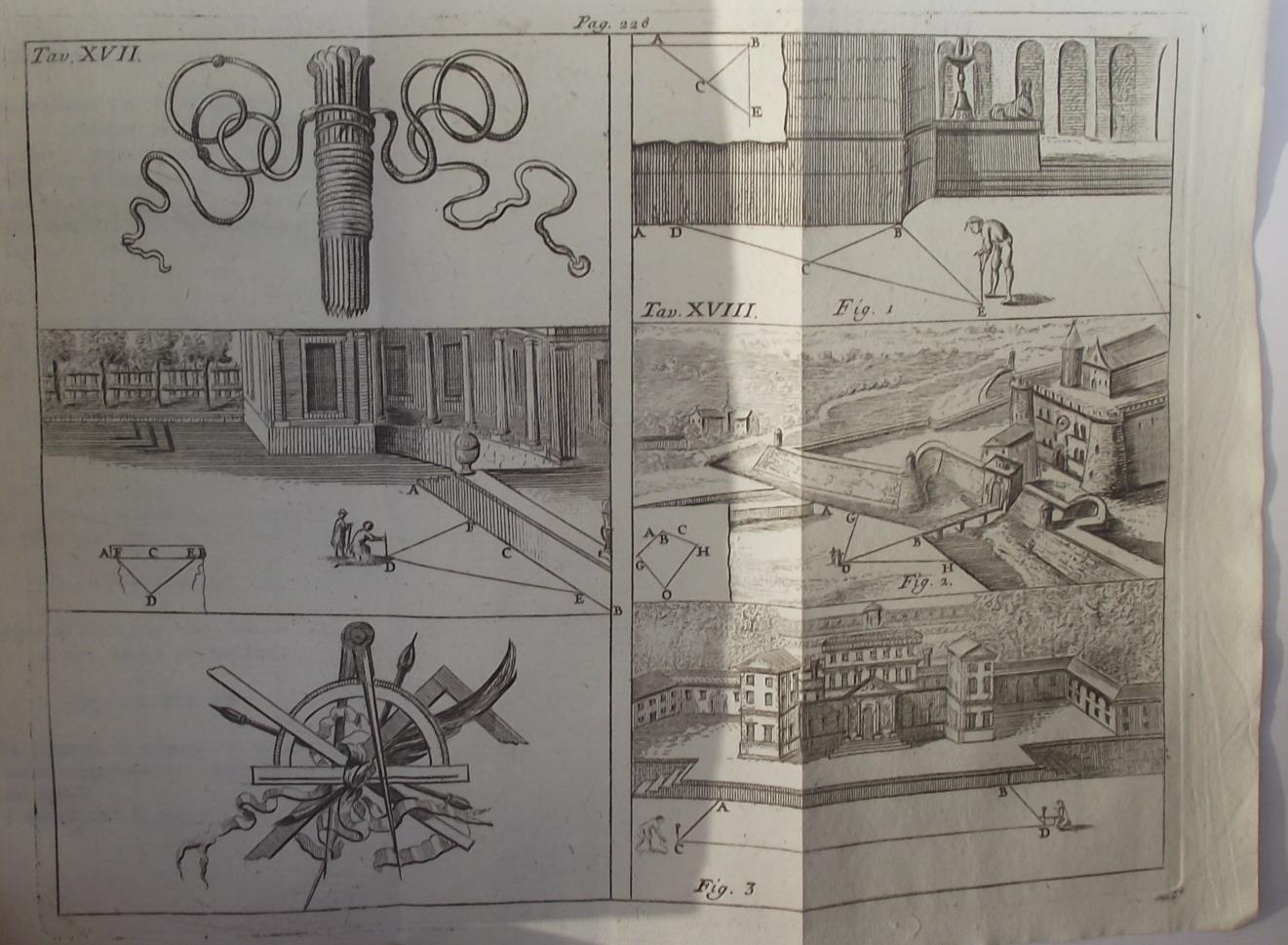 Geometria pratica del signor Le Clerc per uso della studiosa gioventù e d'ogni genere di persone. Traduzione del Franzese adorna di bellissime figure in rame