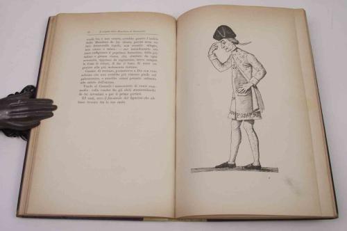 L' origine della maschera di Stenterello (Luigi Del Buono 1751-1832). Studio aneddotico di Jarro - Giulio Piccini - copertina