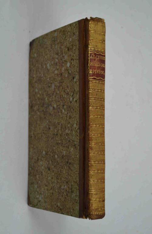 Alkiphronos retoros Epistolai. Alciphronis rhetoris Epistolae Graece et Latine, ad editionem S. Bergleri, accuratissime impressae - Alcifrone - copertina