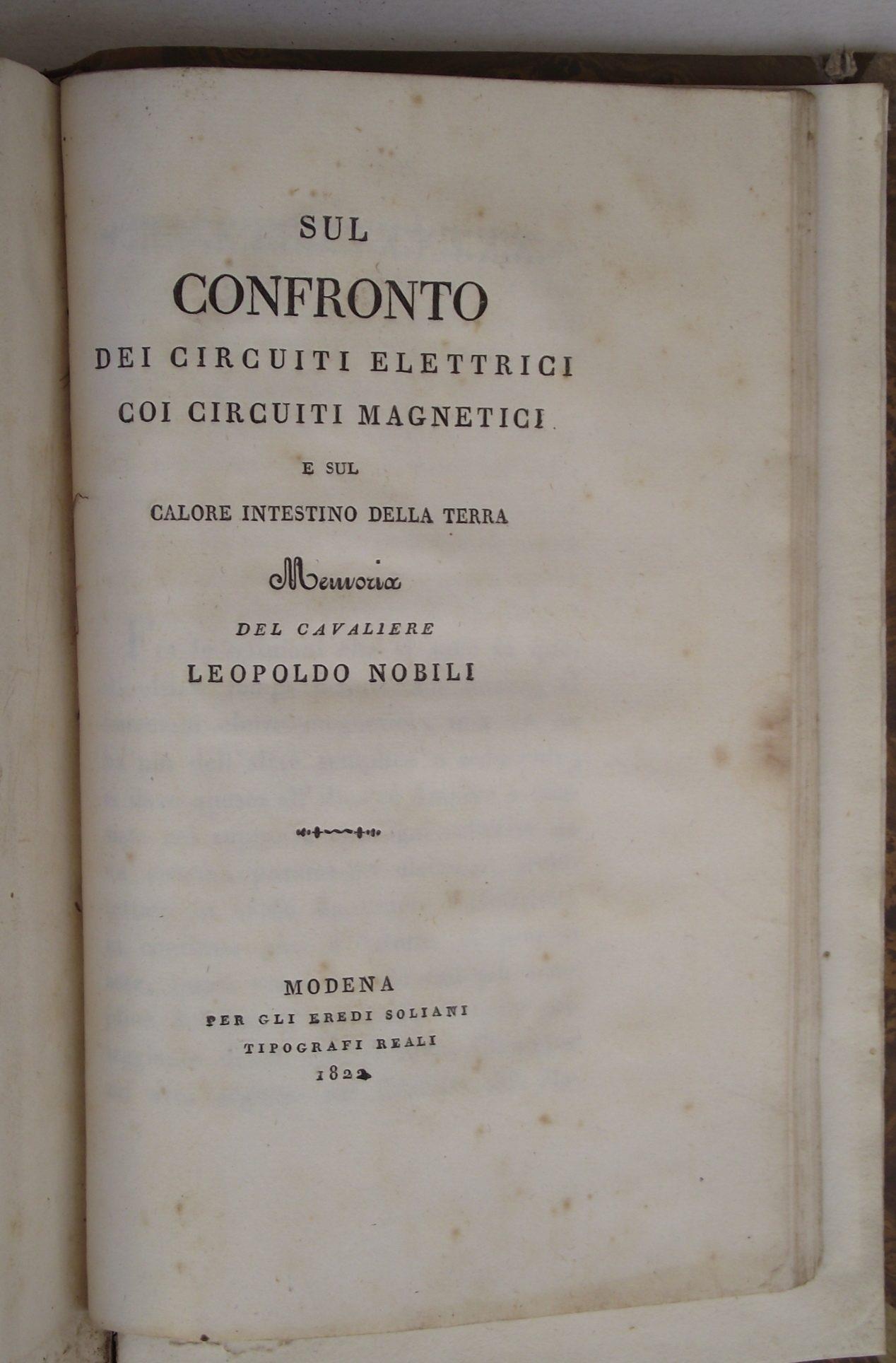 Memorie ed osservazioni edite ed inedite… colla descrizione de' suoi apparati ed istrumenti