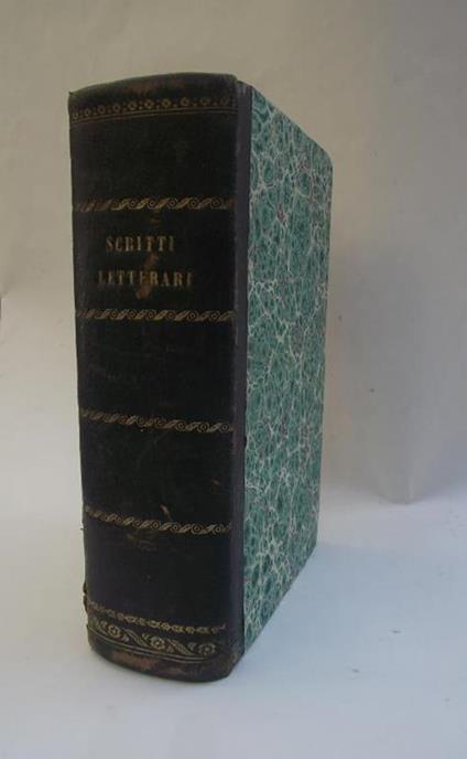 Scritti letterari di un italiano vivente - Giuseppe Mazzini - copertina