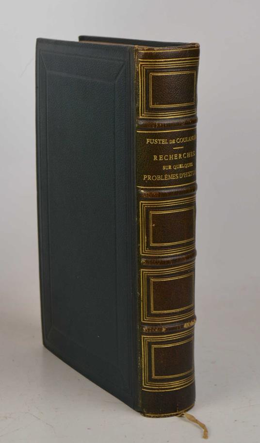 Recherches sur quelques problèmes d'histoire - Fustel de Coulanges - copertina
