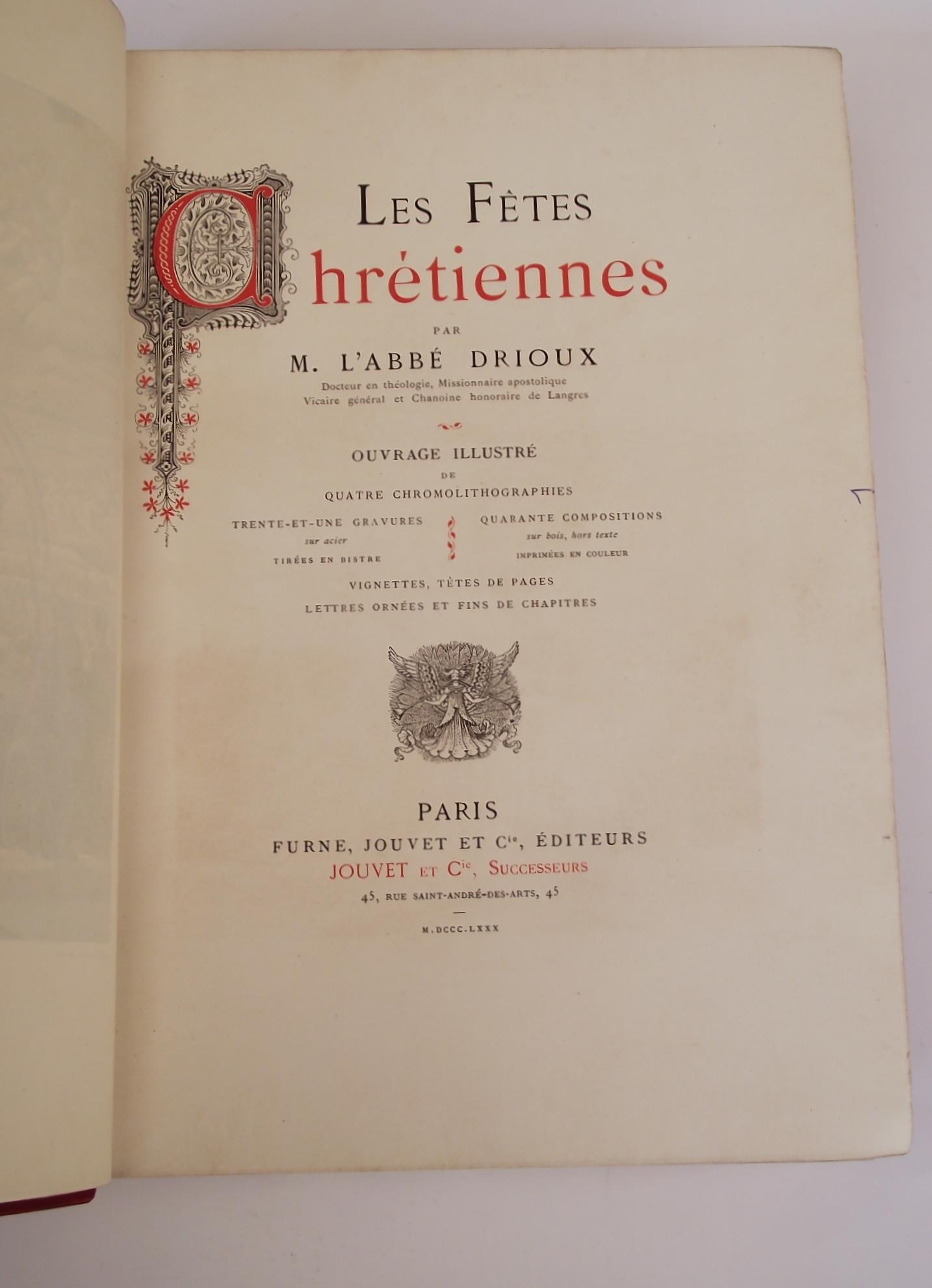 Les fetes chrétiennes