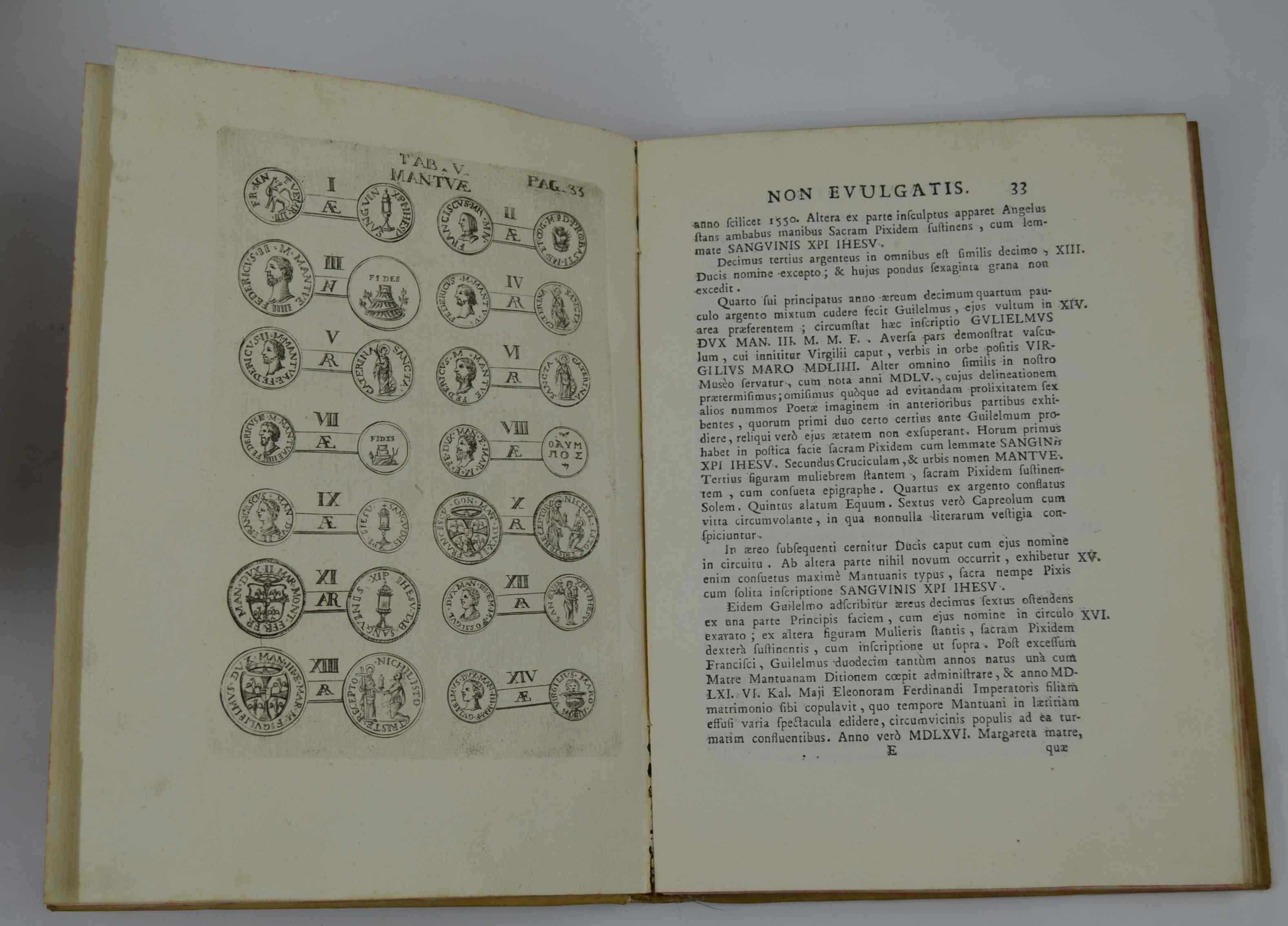 De monetis Italiae Medii Aevi hactenus non evulgatis quae in patrio musao servantur una cum earundem iconibus novissima dissertatio