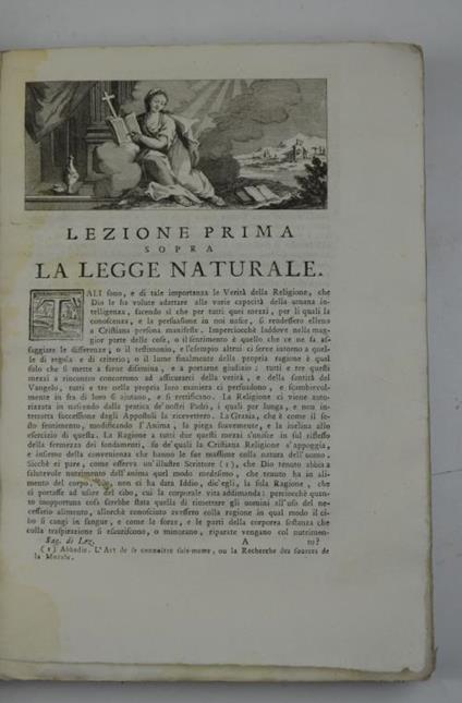 Saggio di lezioni sulle verità fondamentali della religione di Francesco Castelli canonico teologale della chiesa cattedrale di Asolo - Francesco Castelli - copertina