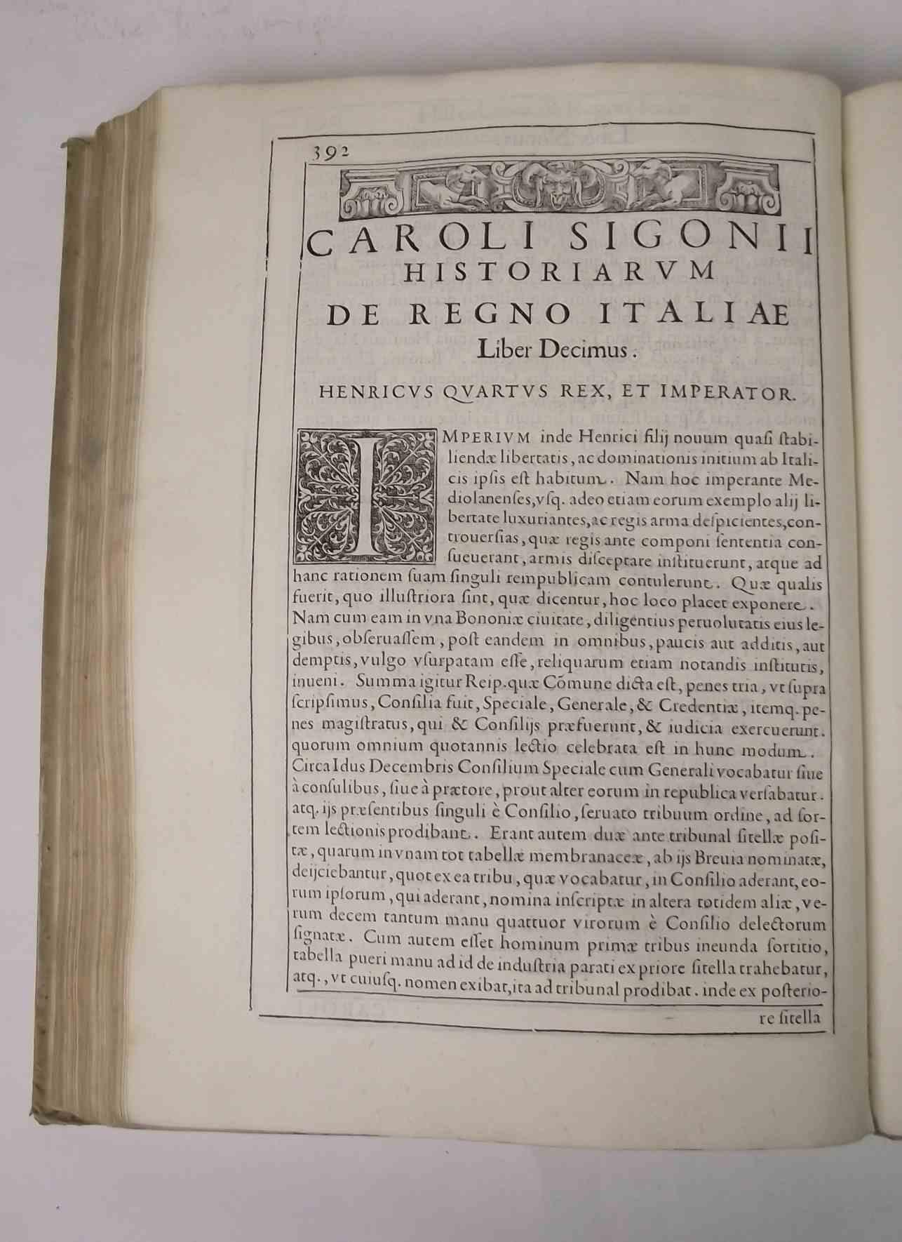 Historiarum de Regno Italiae Libri Quindecim…