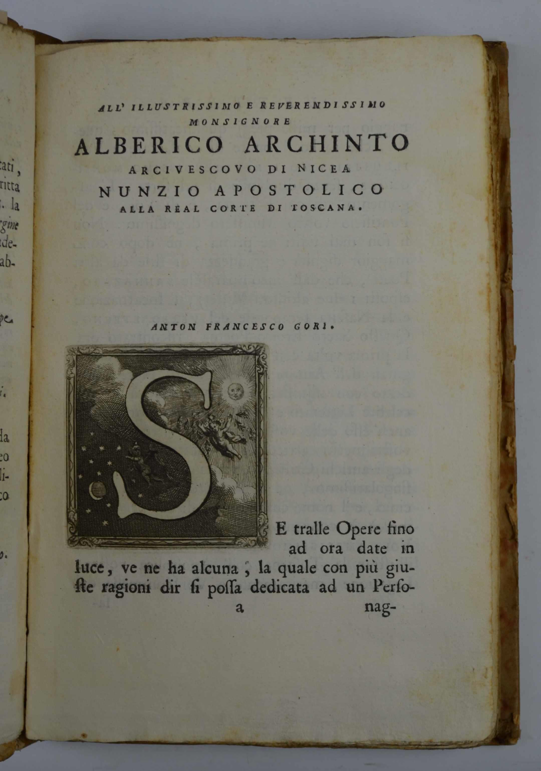 Del Parto della Vergine libri tre tradotti in verso toscano dal Conte Gio. Bartolomeo Casaregi Aggiuntivi quattro Monumenti degli antichi Cristiani, rappresentanti il presepio del Nato Signore da Anton Francesco Gori