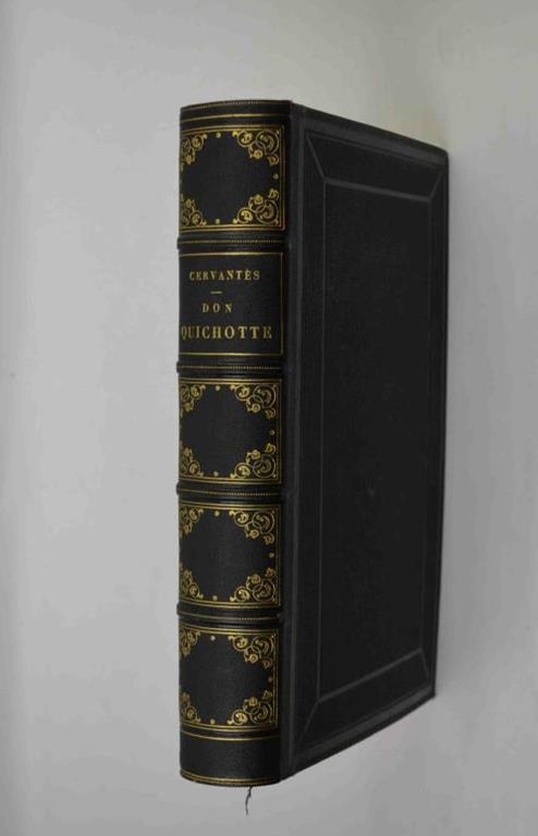 L' ingénieux hidalgo Don Quichotte de la Manche. traduit et annoté par Louis Viardot - Miguel de Cervantes - copertina