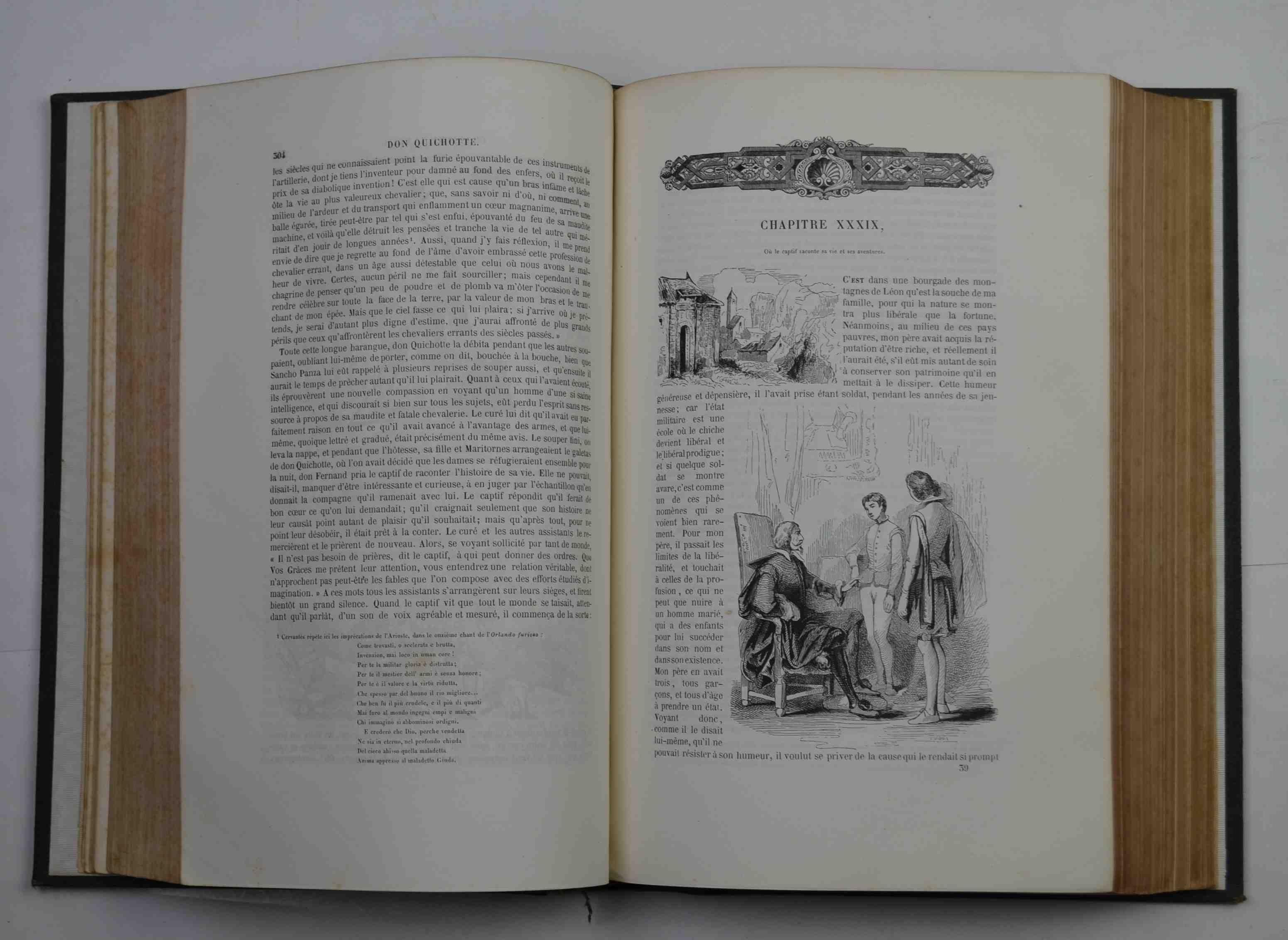 L' ingénieux hidalgo Don Quichotte de la Manche. traduit et annoté par Louis Viardot
