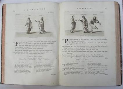 Comoediae ex recensione Danielis Heinsii, collata ad antiquissimos mss. codices Bibliothecae Vaticanae cum variationibus lectionibus larvis et personis depromptis ex eisdem codicibus et italica versione… - copertina