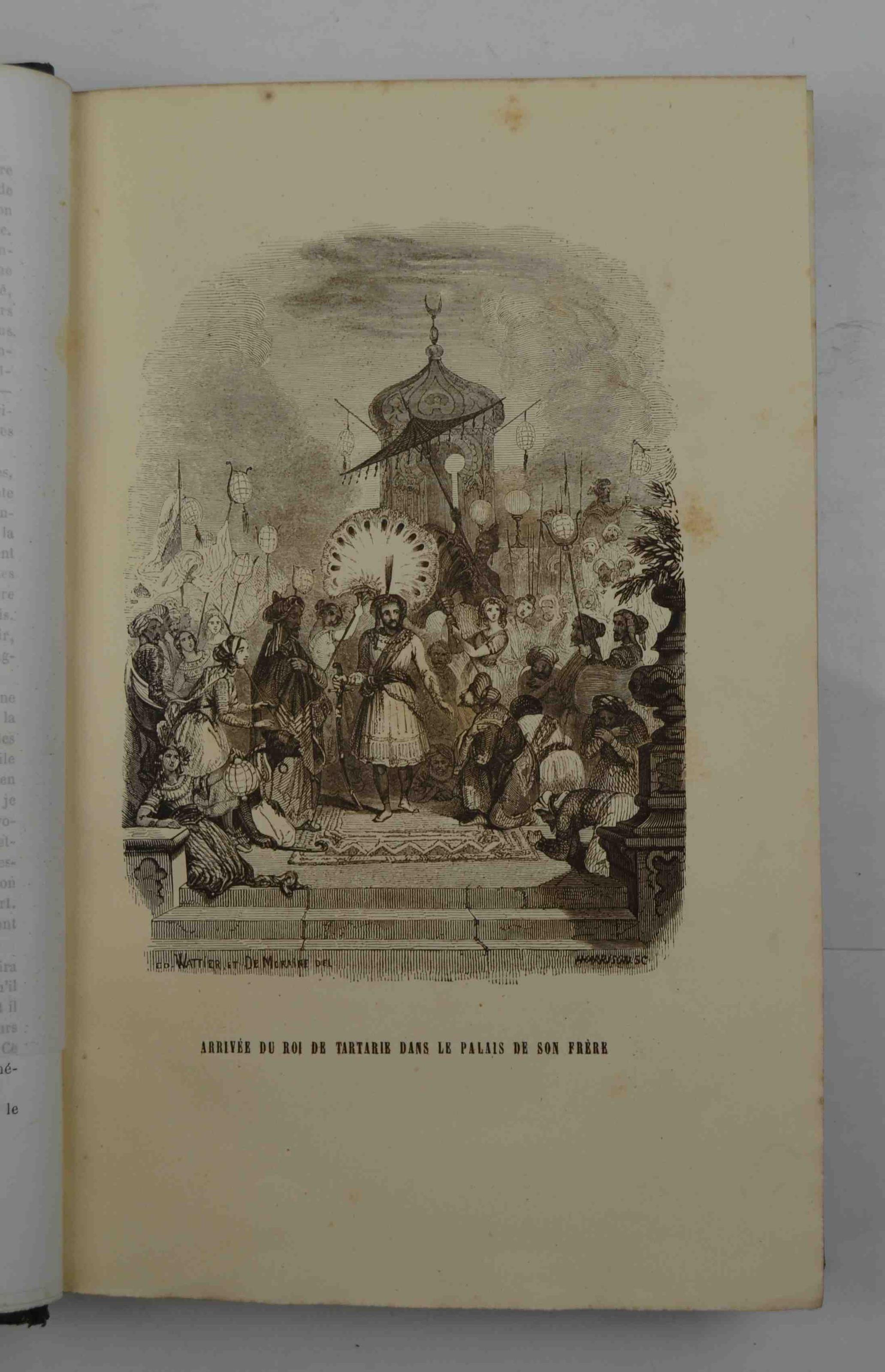 Les Mille et une Nuits Contes Arabes, traduits par Galland Augmentés d'une dissertation sur les Mille et une Nuits per M. Le Baron Sylvestre de Sacy