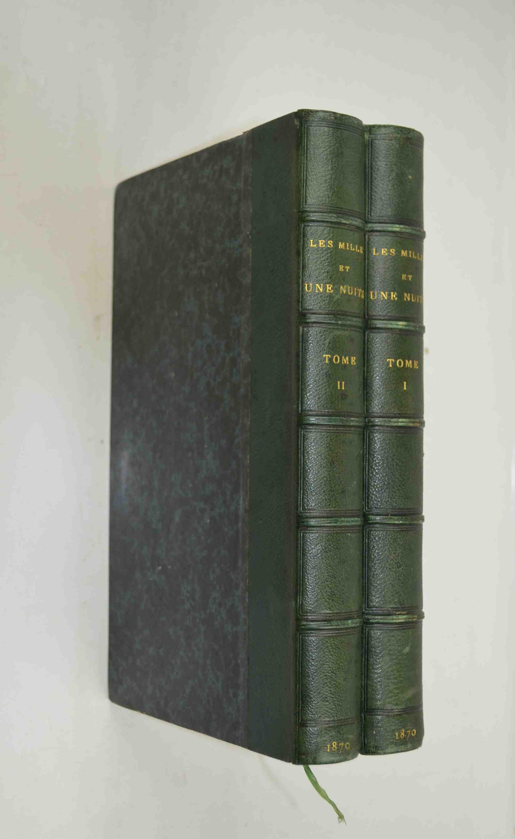 Les Mille et une Nuits Contes Arabes, traduits par Galland Augmentés d'une dissertation sur les Mille et une Nuits per M. Le Baron Sylvestre de Sacy