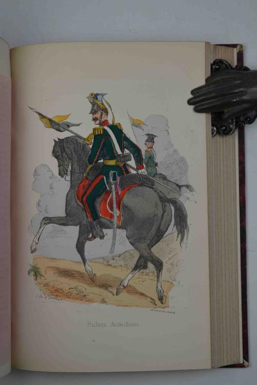 L' Italie confédérée. Histoire politique, militaire et pittoresque de la Campagne de 1859. Illustré de portraits et batailles gravées sur acier et de types militaires coloriés des armées française, piémontaise et autrichienne. - copertina